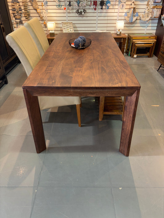 79 inch Antonella Acacia Dining Table