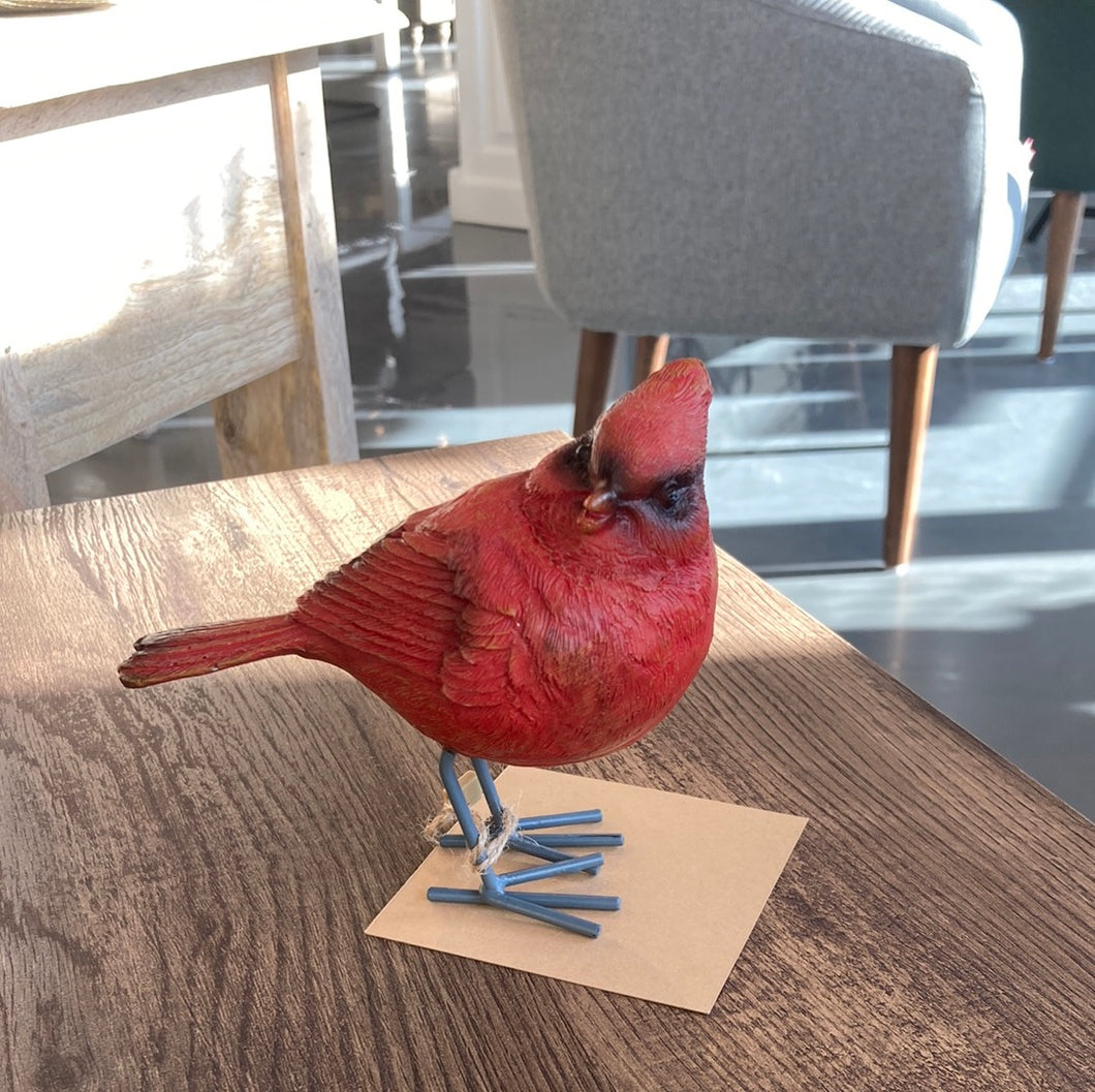 Small Standing Cardinal Figurine