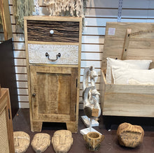 Load image into Gallery viewer, Carved Ivory Delight Nightstand - 36 Inch
