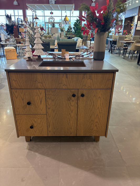 Bathroom Vanity 37' Quarts Top