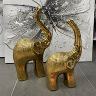 Decorative Gold Elephants