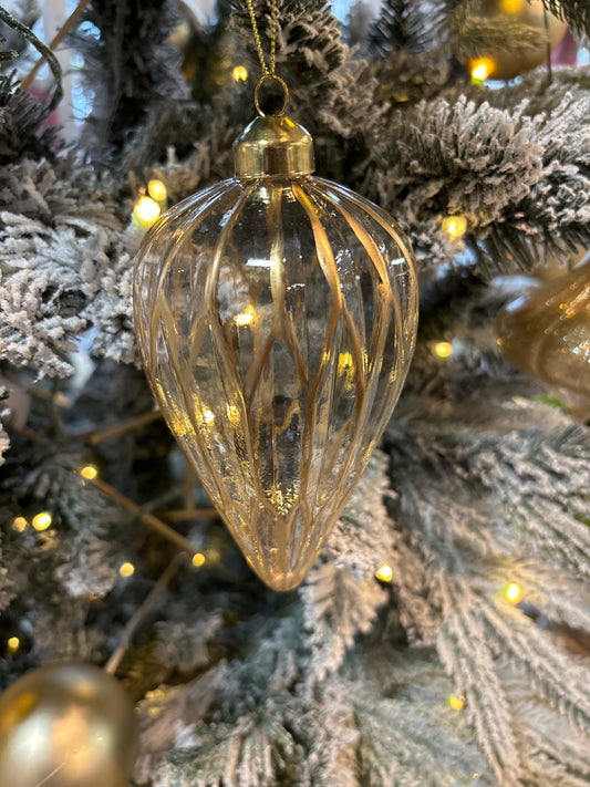 Clear Gold Glass