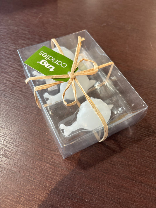 Snail Candles Set of 3