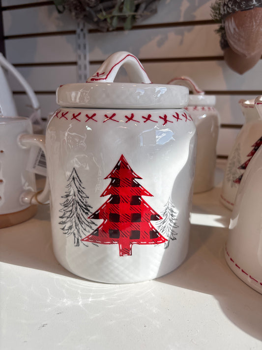 Ceramic Jar With Lid