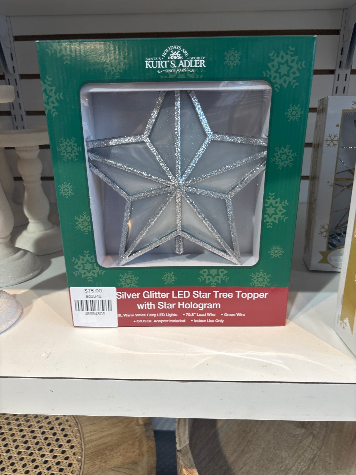 Silver Tree Topper