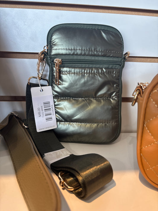 Metallic Cross Body Bag