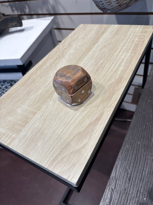 Wooden Dice Holder