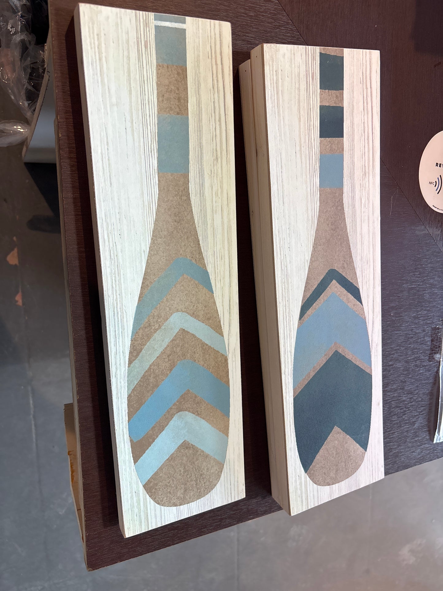 Wooden Paddle Wall Decor