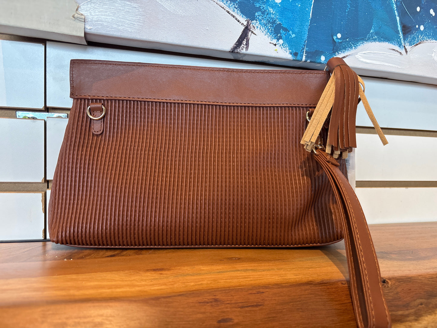 Corduroy-Effect Pouch-CAM