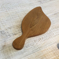 Leaf style Teak Wood Chopping Board