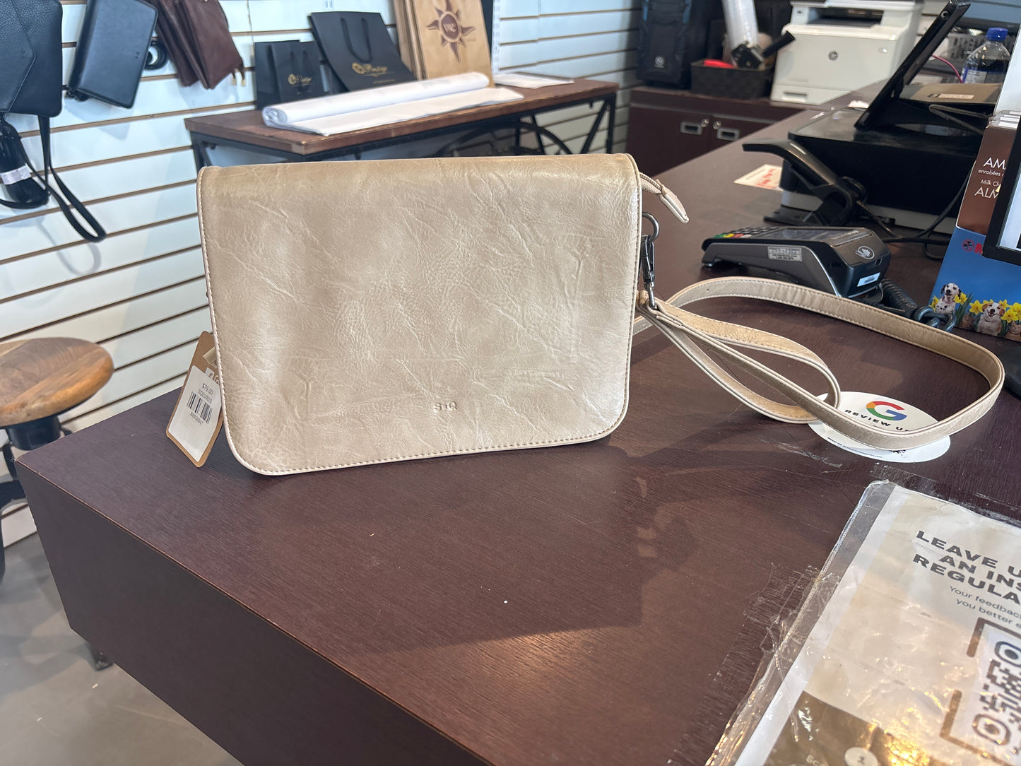 JANICE Handbag -Sand