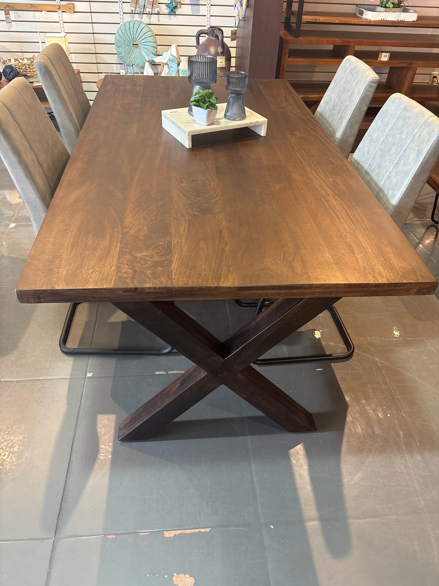 Winchester 75 Inch Mango Dining Table