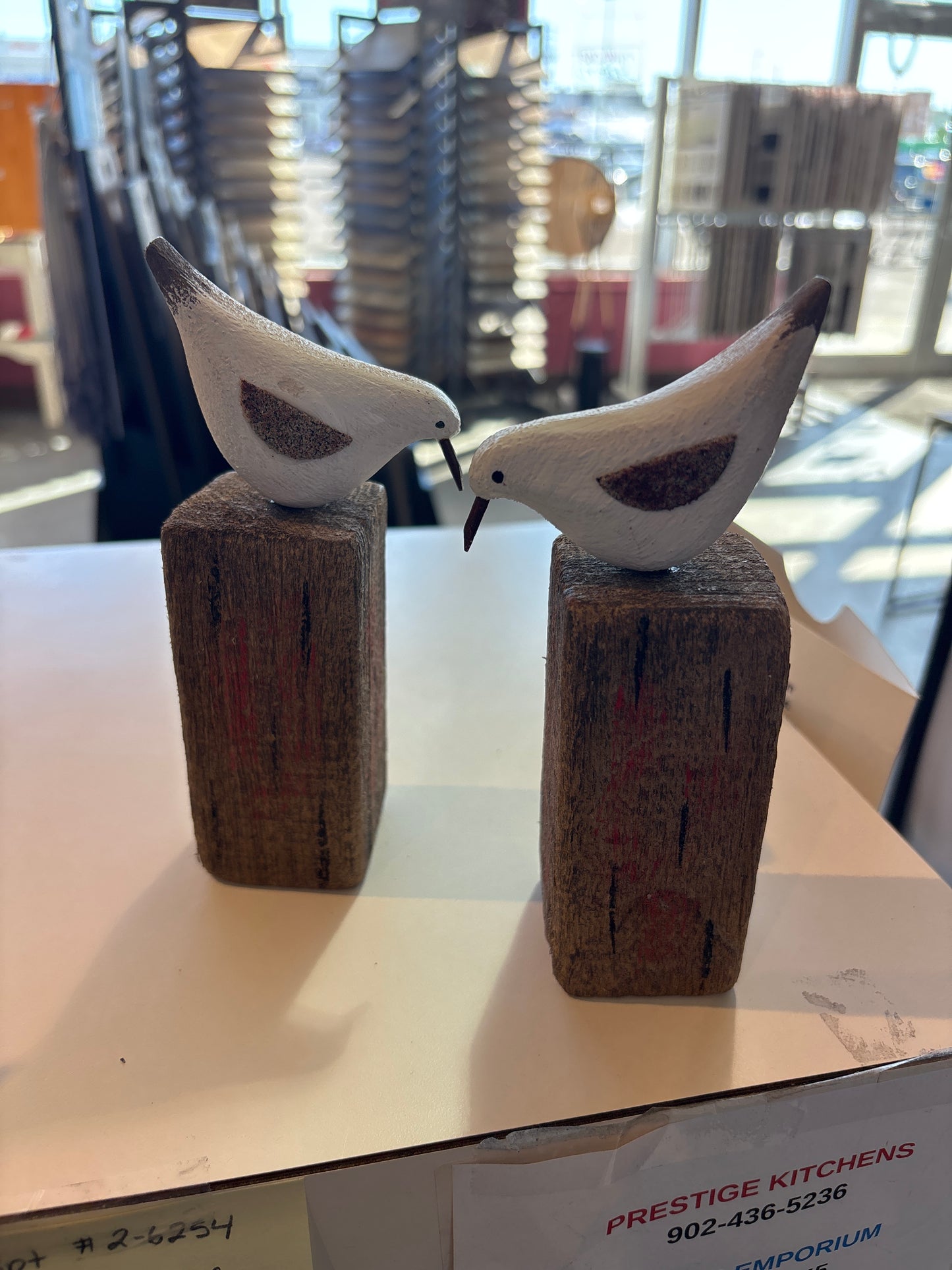 Seagull Perched / Rustic S