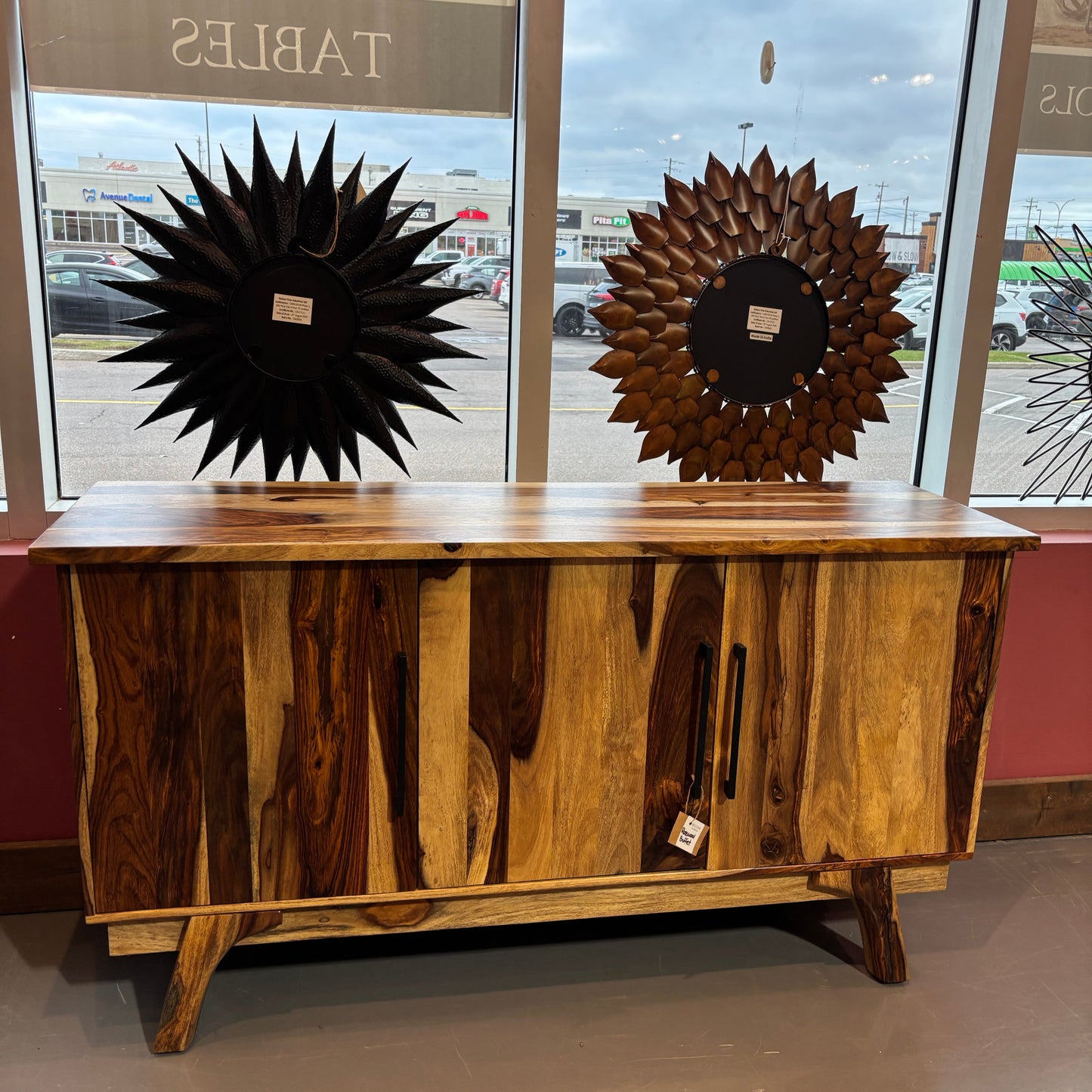 Rosewood 59 inch retro Sideboard Buffet