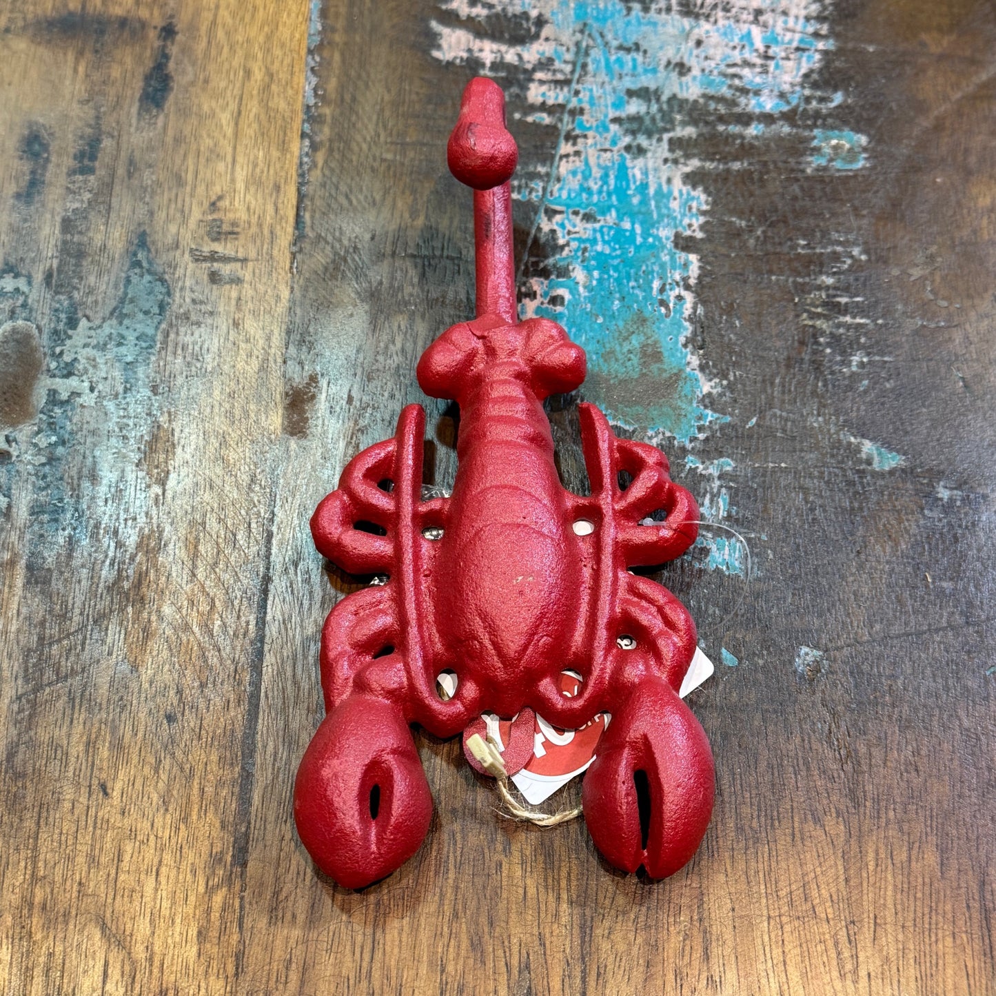 Cast iron red lobster hook