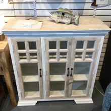 Load image into Gallery viewer, Montauk Mango wood 3 Glass Door Sideboard
