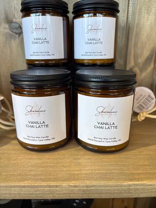 Shoreline-Vanilla Chai Latte Candle
