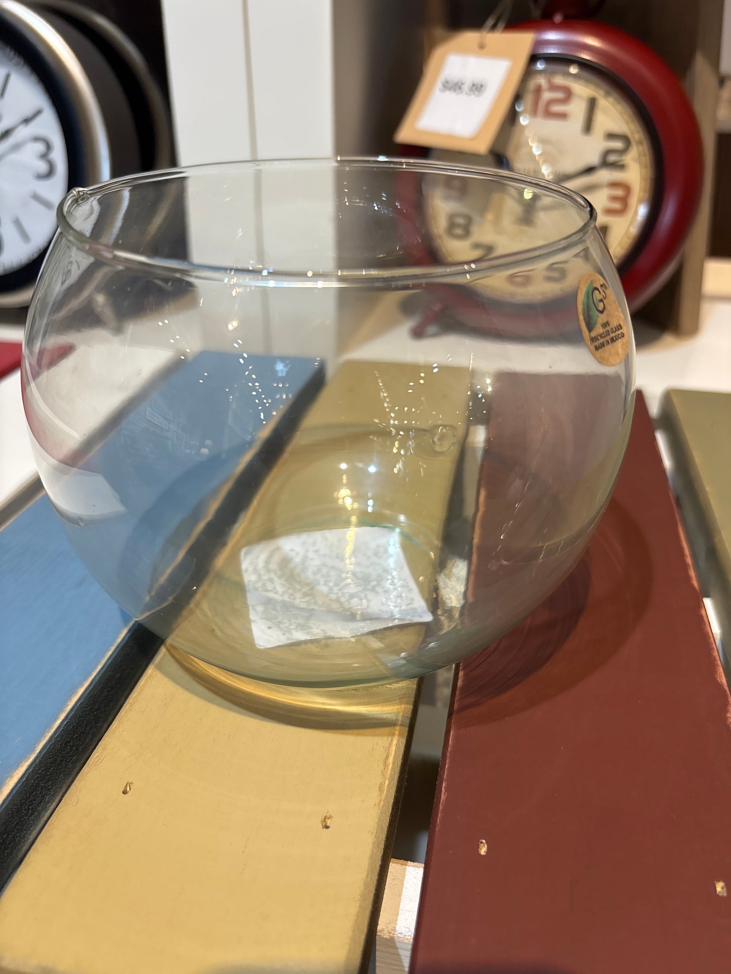 Glass Bubble Bowl