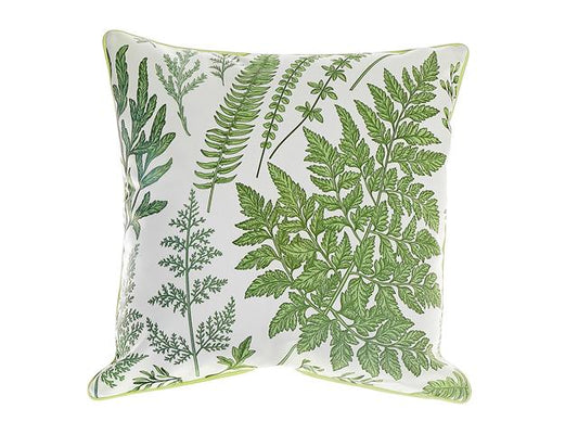 botanical print outdoor waterproof cushion (fern)