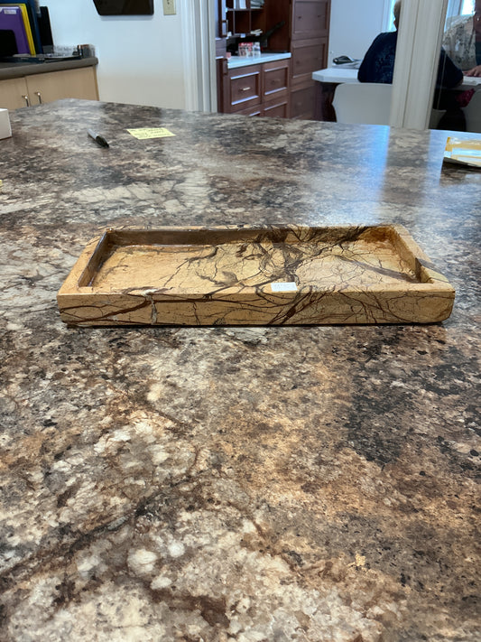 Marble tray