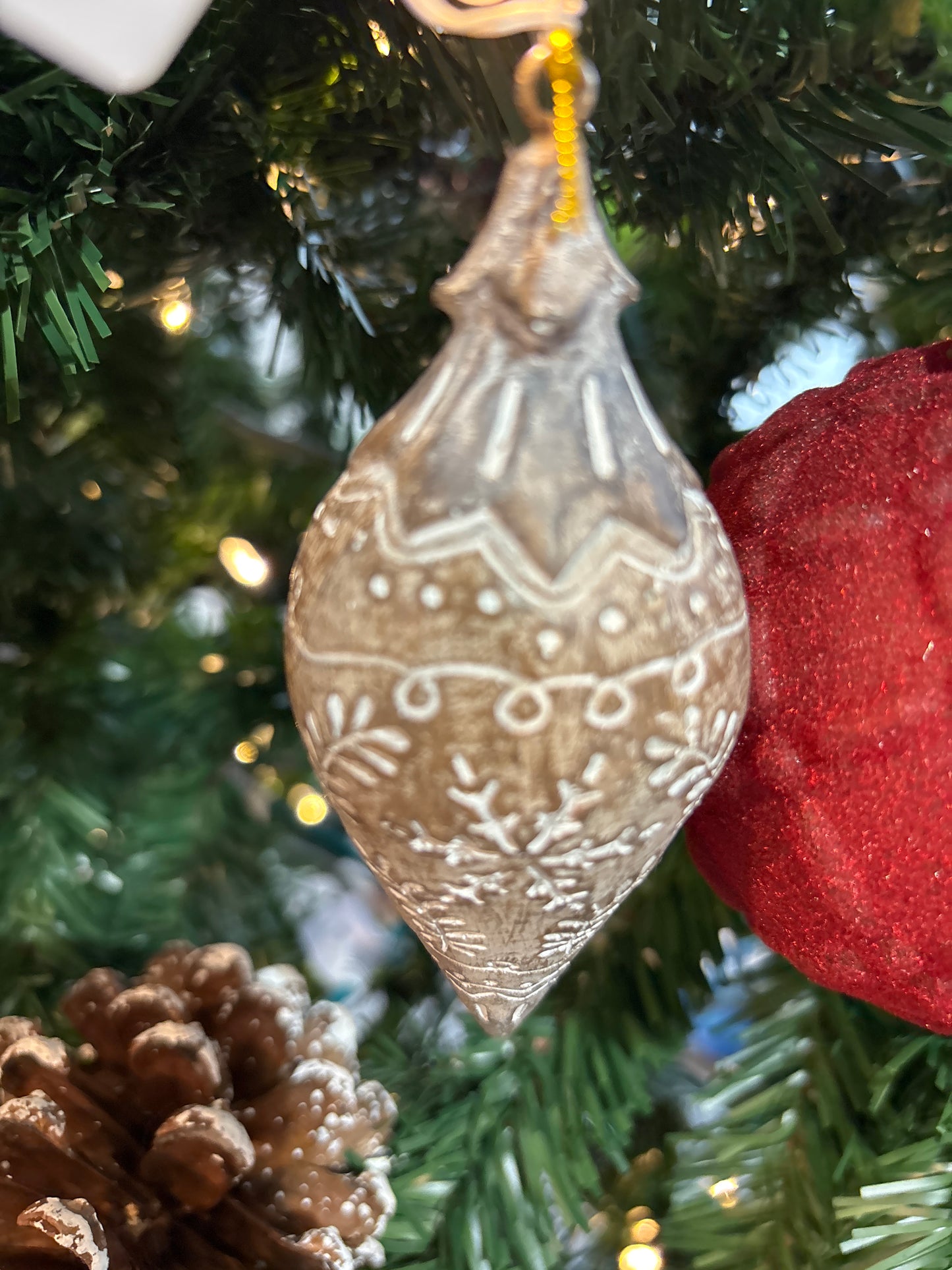 Shades of Green Ornament