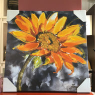 Blooming Sunflower Painting