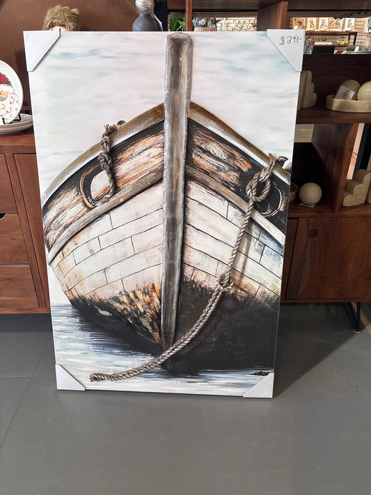 3D Ship W/Rope