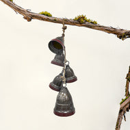 Five Christmas Bells on a String