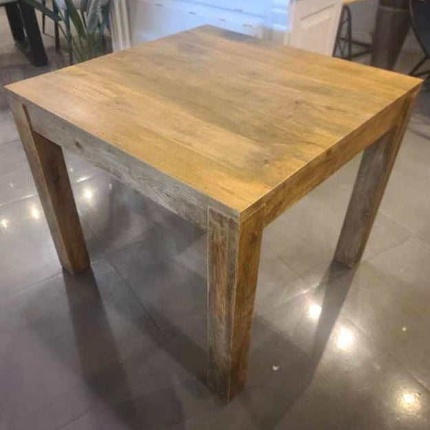 35 inch square pub style dining table