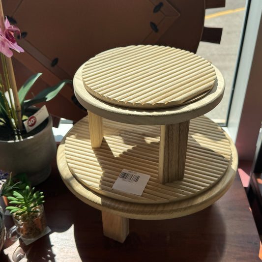 Stackable Wooden Stand
