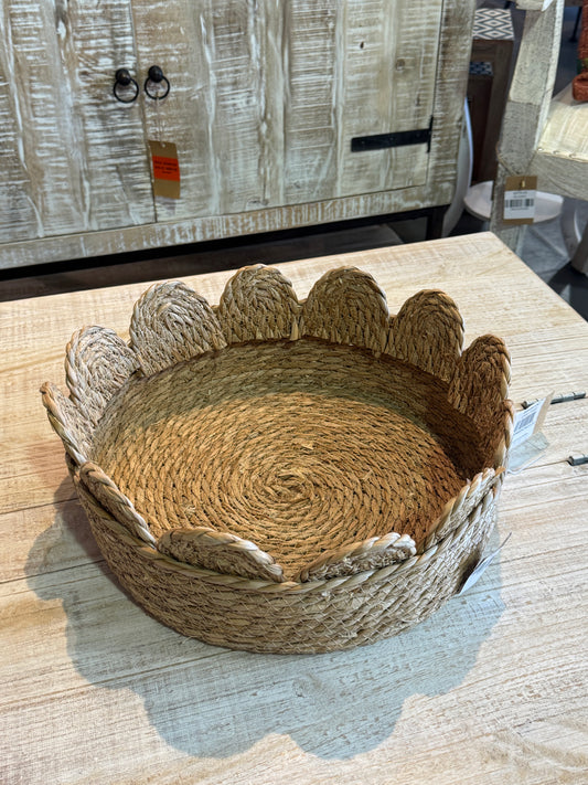 Wicker Basket Scallop