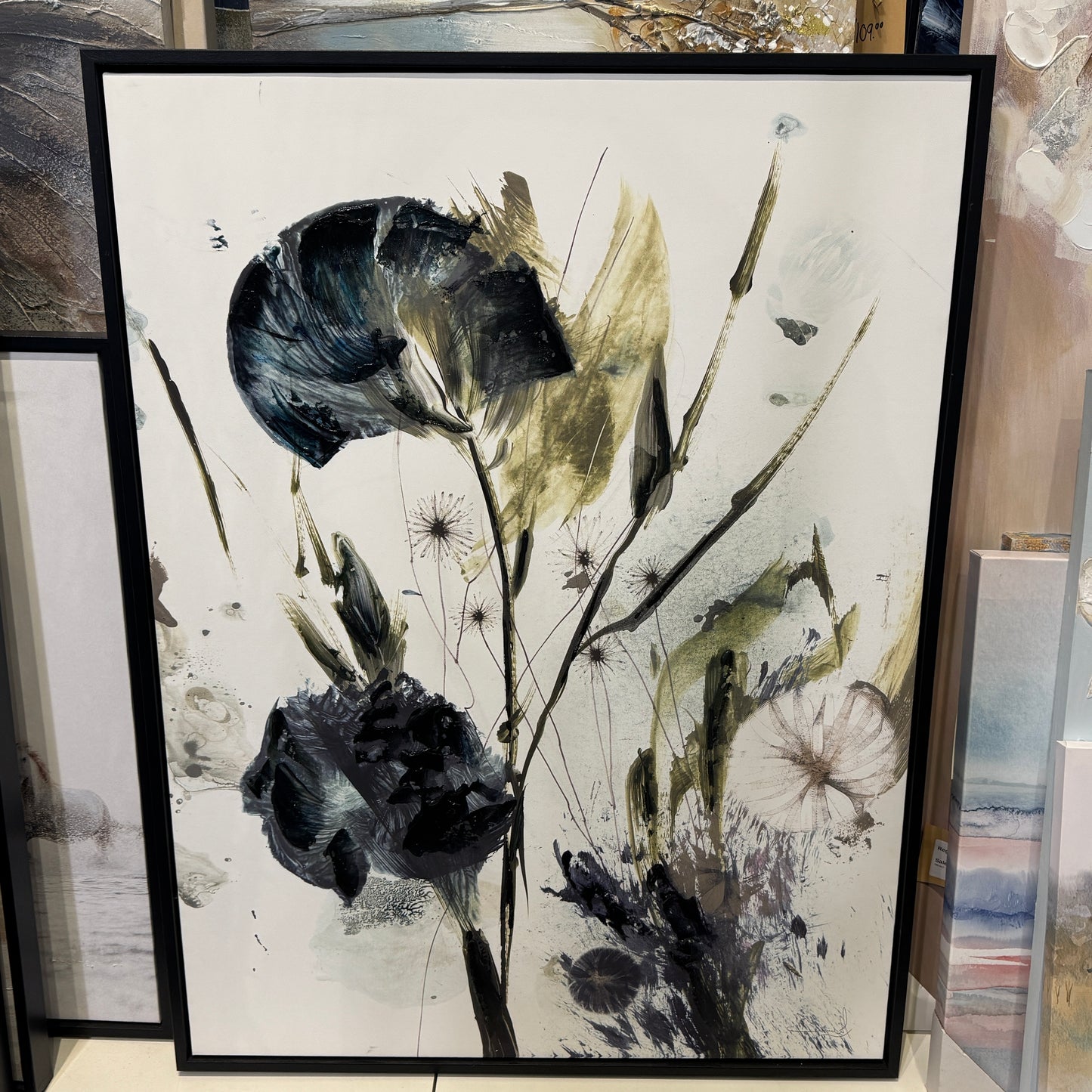 Flower Abstract Painting