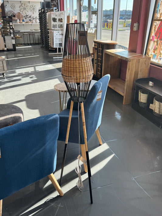 WAGGA -Rattan/Wicker Floor Lamps