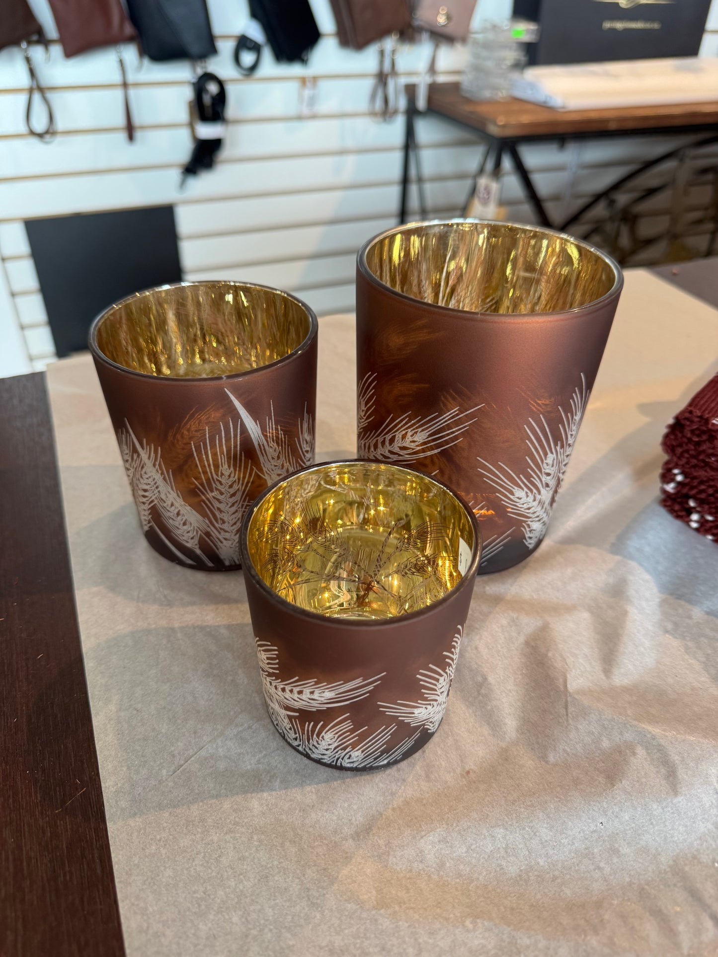 Autumn Leaf Candle Holder