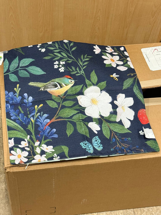 Bird Pillow Cover