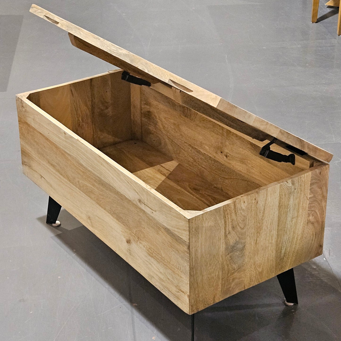 Mango Wood Storage Blanket Box Trunk