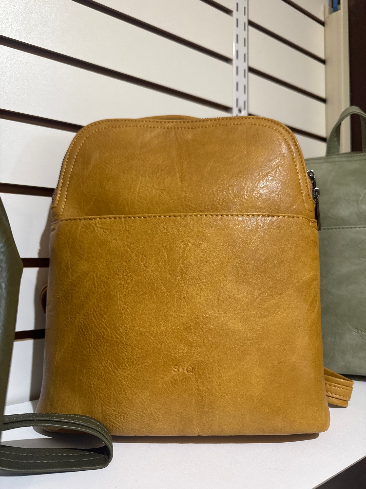MAGGIE Honey Mustard Handbag