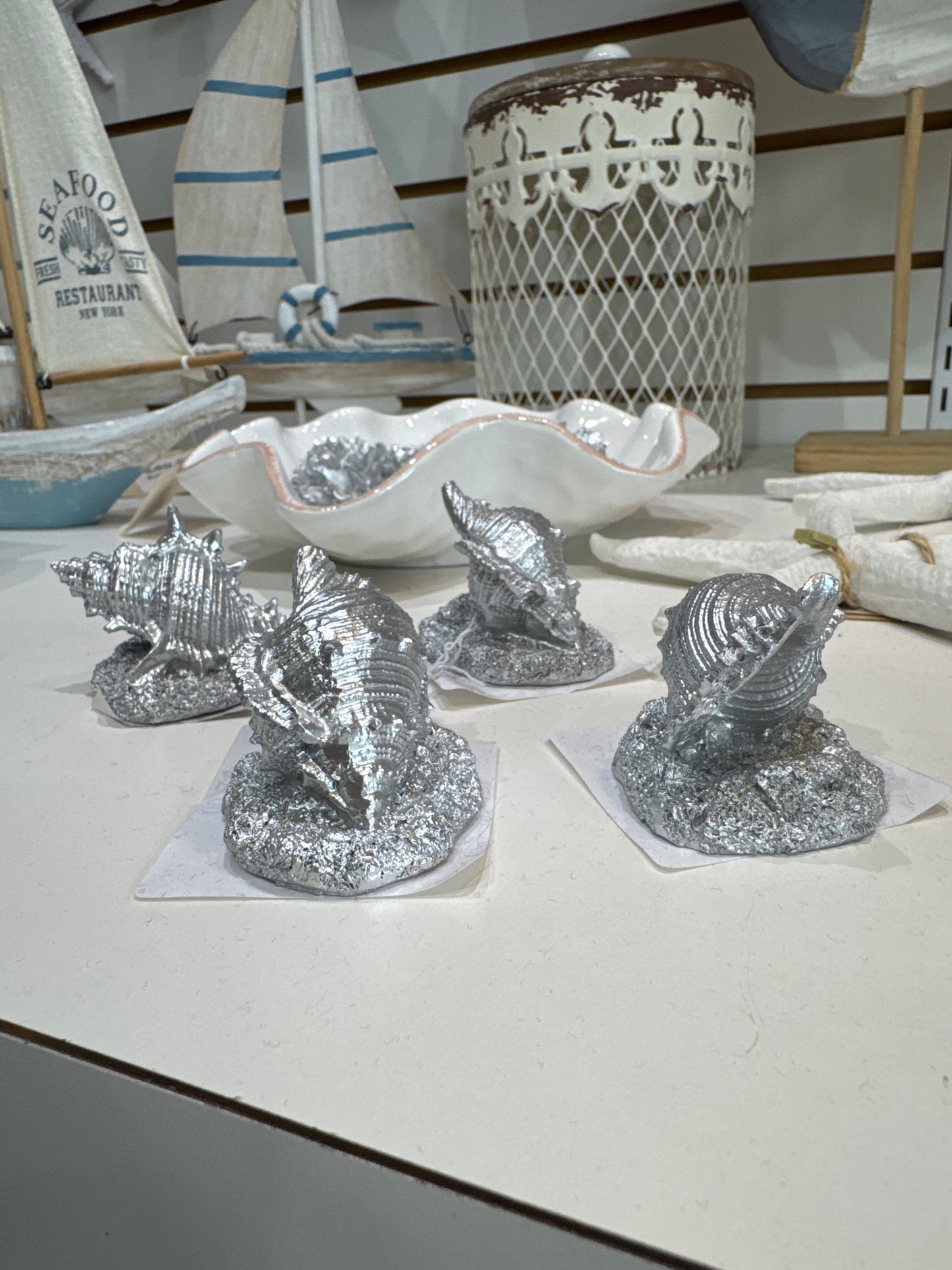 Silver Sea Shell Assorted