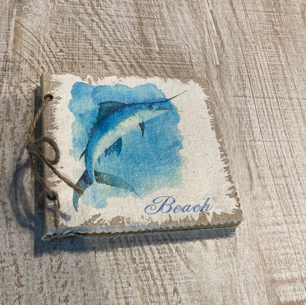 Swordfish Decorated Blank Journal