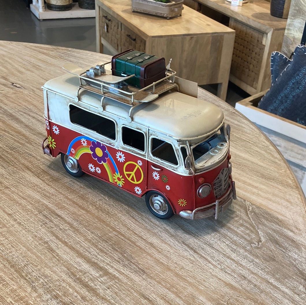 Hippie Bus Red