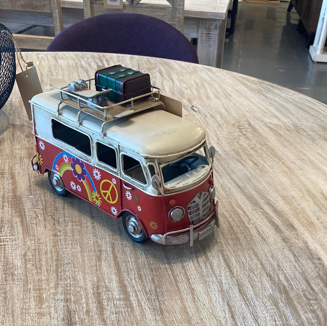 Hippie Bus Red