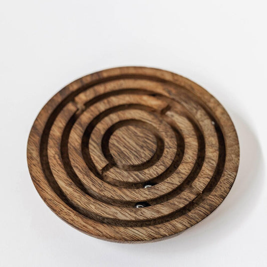 Solid Wood Maze Game