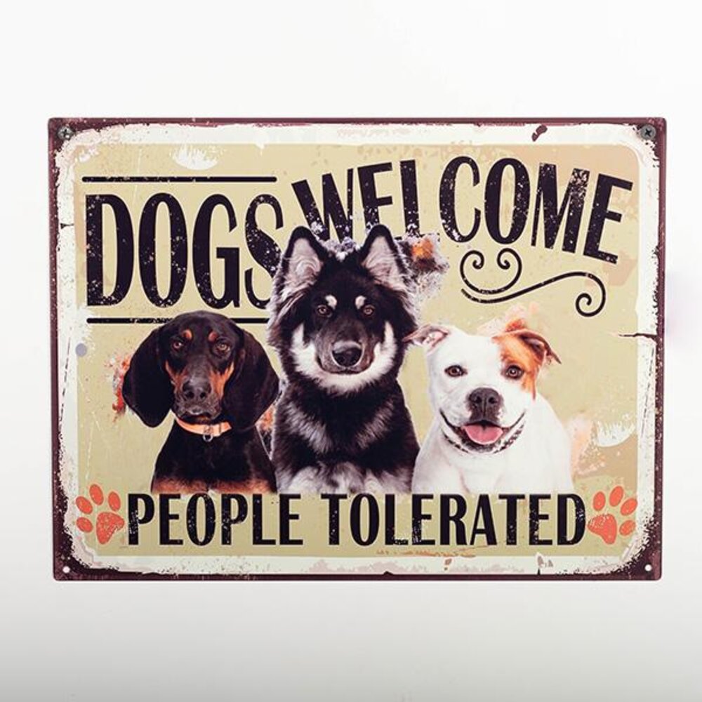 Funny Dog Wall Plaque