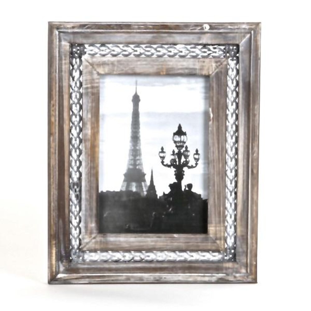 Boho Wood table Picture Frame