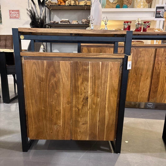 URBAN - sideboard cabinet with 2 doors, 1 open shelf