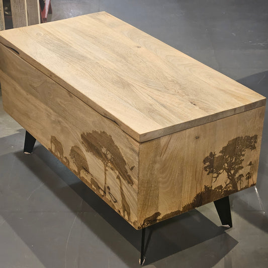Safari Storage Blanket Box Trunk