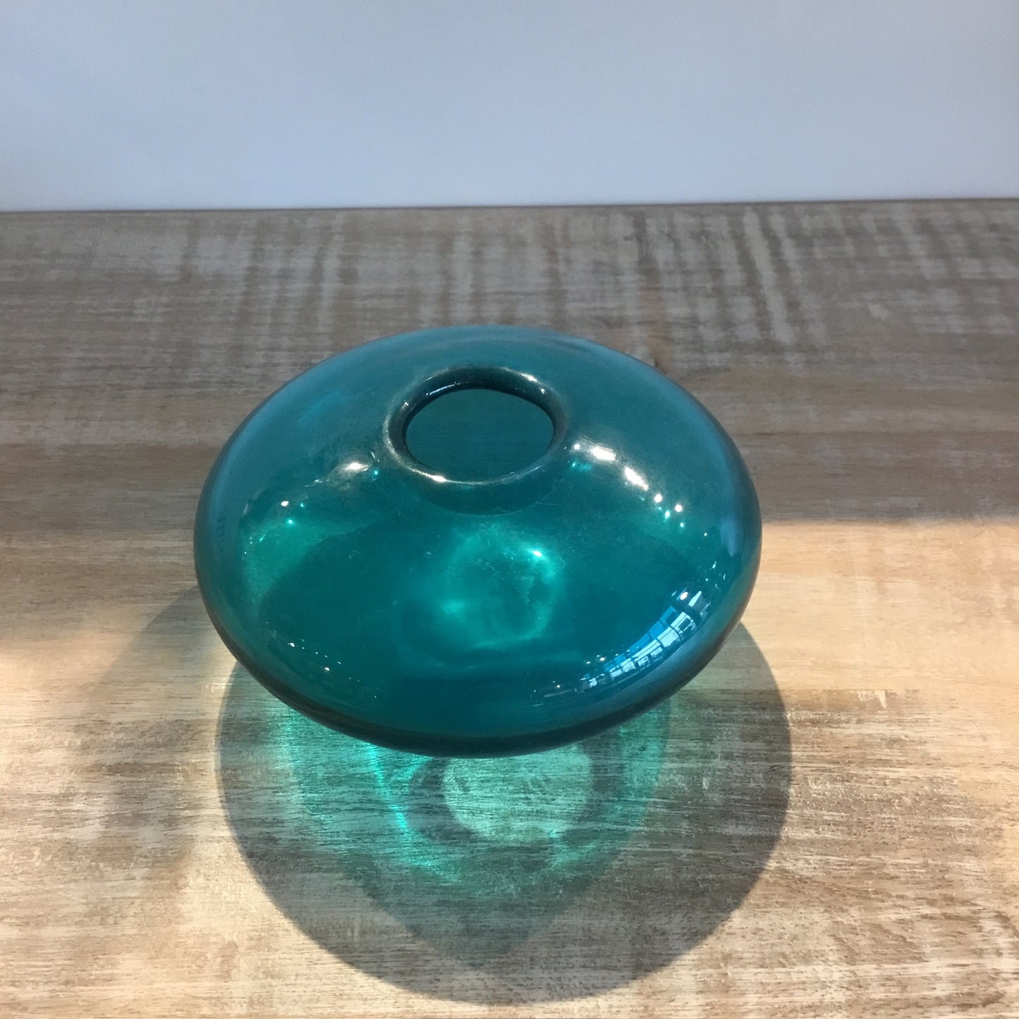 Mini Lustre Assorted 3 Piece Turquoise Glass Vase Set