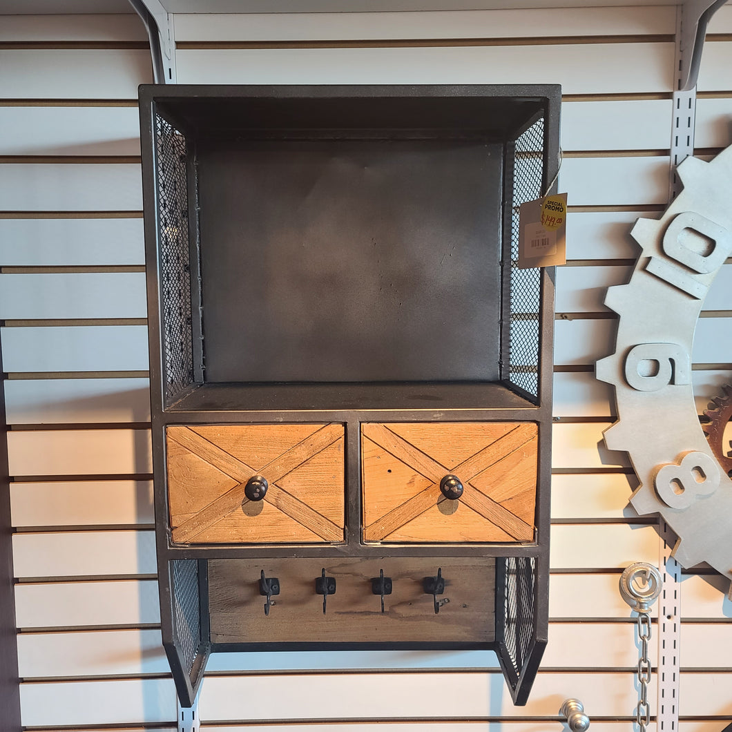Zanna Industrial Wall Hanging Storage Unit