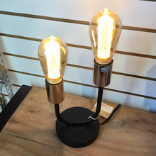 Load image into Gallery viewer, Double Bulb Lamp-9.5&quot;H
