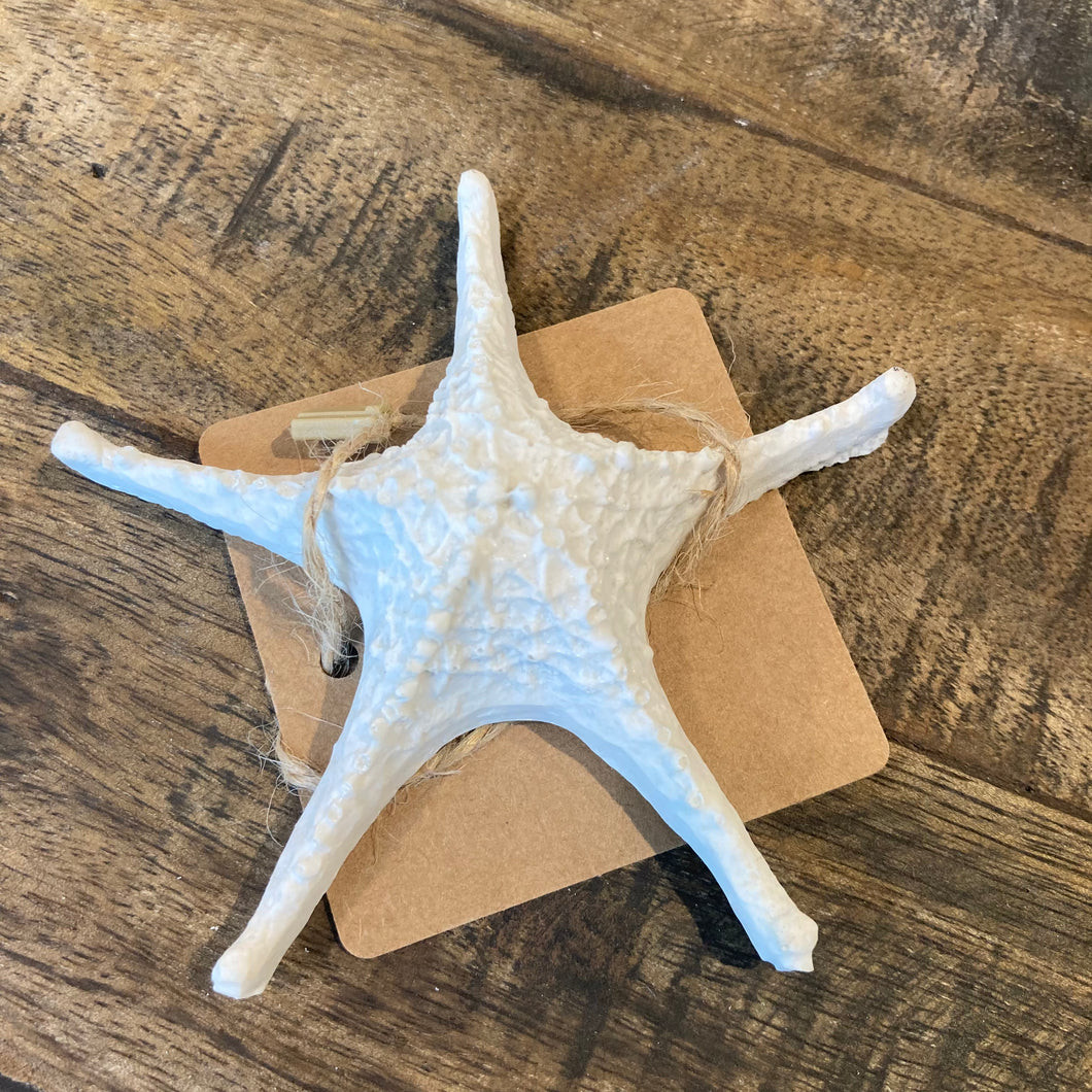 Mini 3D Starfish White